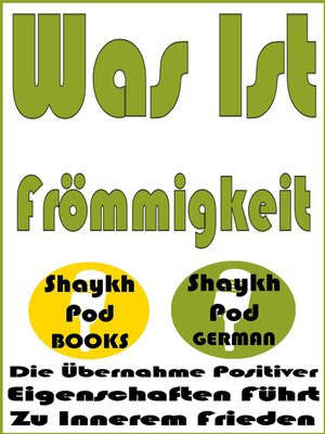 cover image of Was Ist Frömmigkeit